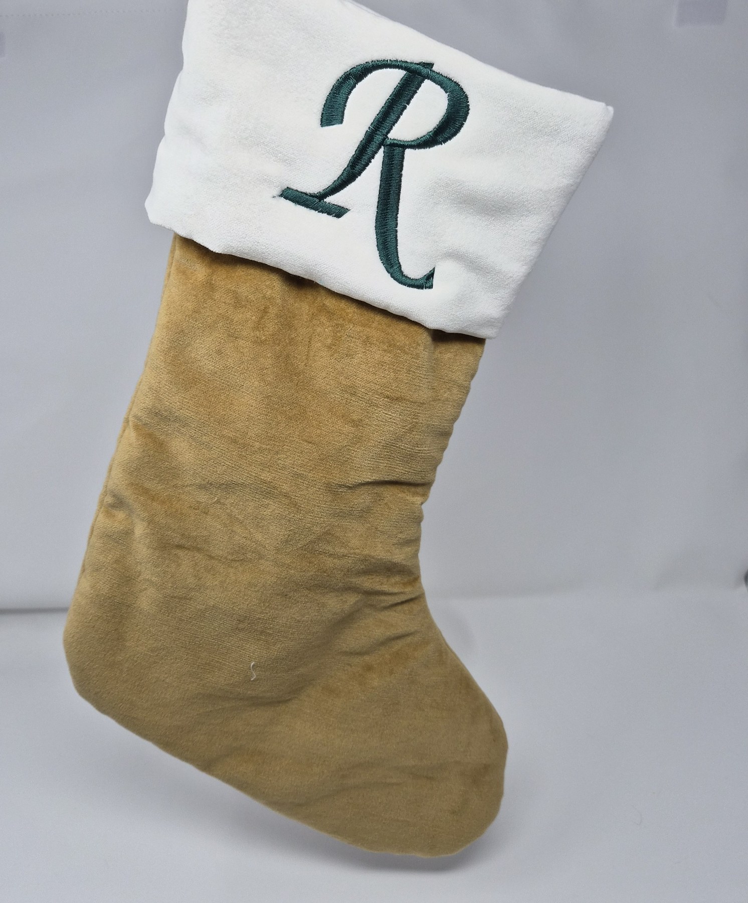 Personalized holiday stocking